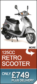 125cc Retro Scooter